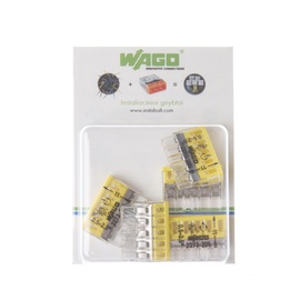 Klemm Wago 5x2,5Qmm 24A kollane 5tk