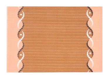 PAKLĀJS VANNAS PVC M1024 0,65M BRŪNS (THEMA LUX)