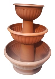 Lillepott Cascade, 3-osaline, 45 cm