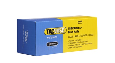 Naelapüstoli naelad Tacwise, 18G/50 mm, 5000 tk