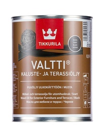 MÖÖBLI- JA TERRASSIÕLI VALTTI 0,9L MUST