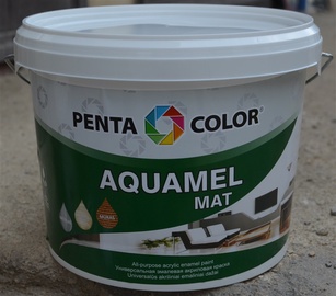 VÄRV AQUAMEL 3KG TUMEPRUUN, MATT