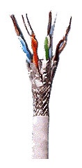 Kabelis Vagner SDH FTP / STP CAT5E, 4 x 2 x 0,5 mm²