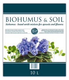Biohuumus võrsetele ja lilledele Biohumus & Soil 10 l