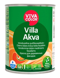Fassaadivärv Vivacolor Villa Akva, valge (A) 0,9L