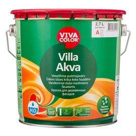 Fassaadivärv Vivacolor Villa Akva, valge (A) 2,7L