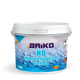 HIDROIZOLĀCIJAS PĀRKLĀJUMS BRIKO HD 4 kg