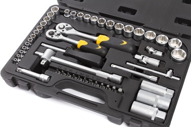 Padrunvõtmete komplekt Sepro Tools 1/4"+3/8", 52 tk