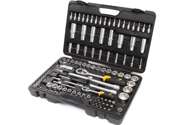 Tööriista komplekt Forte Tools ¼"+½", 10-34 mm,114 tk