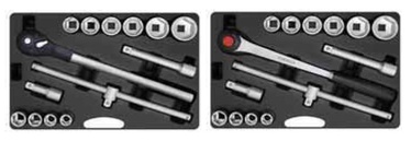 Padrunvõtmete komplekt Forte Tools 21001 3/4" 22-50 mm 14 tk