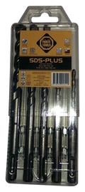 SDS ja kivipuuride komplekt Forte tools, 5 tk