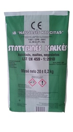 PÕLETATUD LUBI 20KG NEW KALCIT 1.00T