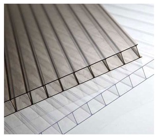 POLIKARBONĀTA PLĀKSNE 6X1050X2000 MM BR