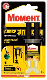Epoksüüdliim Moment, 6ml 2-komponentne