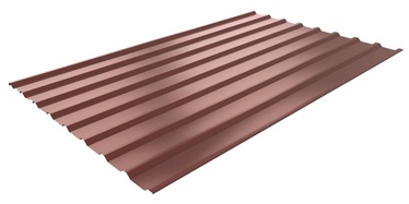 PROFIILPLEKK POL. 0,45X1120X2500MM PRUUN