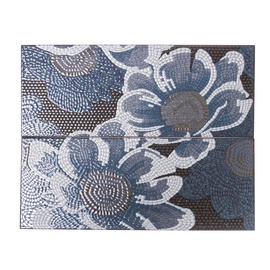 KER.ORNAMENT 20X50 D.STYLE TURQUESA