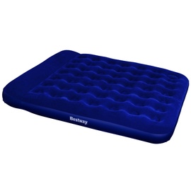 Pripučiamasis aksominis čiužinys Bestway King Blue, 203 x 183 x 22 cm