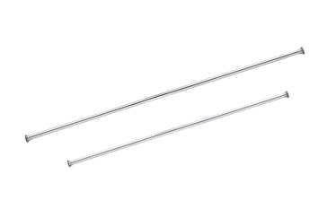 Vonios užuolaidų karnizas Gedy 92751313, 75–135 cm, chromuotas