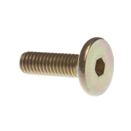 Mööblipolt M6 x 20, kollane, 20 tk