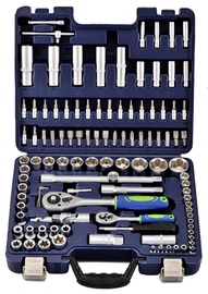 Padrunvõtmete komplekt Vagner SDH VG0, 1/4" +1/2", 108 tk