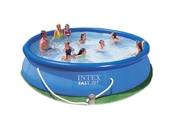 Pripučiamasis baseinas Intex Easy Set, 457 x 84 cm, su filtravimo pompa