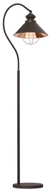 Grīdas lampa Nowodvorski Loft, 179 cm, brūna metāla