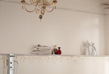 Keraminės sienų plytelės Aria Decore Beige