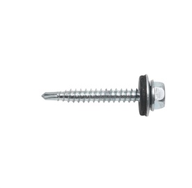 SKRŪVE JUMTA 4,8X35 RAL7037 PELĒKA 25GB
