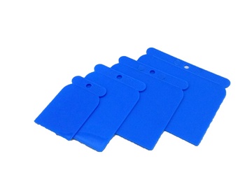 Pahtlilabidate komplekt, sinine, 4 tk