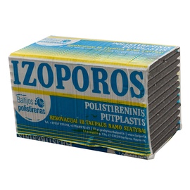 Putų polistirenas Izopor EPS70, 50x500x1000 mm