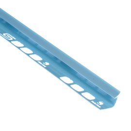 Plaadiliist 029017 sisenurk, 9 mm, 250 cm, helesinine