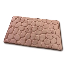 PAKLĀJS VANNAS STONE 50X80CM BRŪNS (NOVITO)