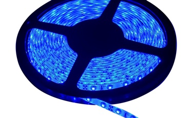 ŠVIESOS DIODŲ (LED) JUOSTA (4,8 W; 3528; MĖLYNA) (VAGNER SDH)