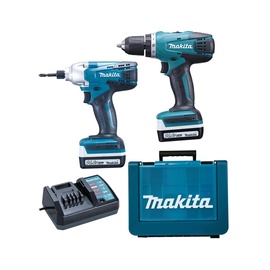 Akutööriistade komplekt Makita DK1497, 14,4 V, 2x1,3 Ah, Li-ioon