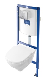 WC-pott Villeroy & Boch O.Novo, raami ja õrna sulgemisega