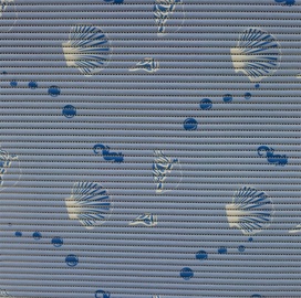 PAKLĀJS VANNAS PVC M15818 0,65M ZILS (THEMA LUX)