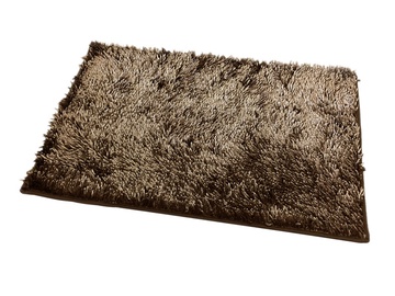 PAKLĀJS VANNAS CHENILLE 50X80CM BRŪNS (NOVITO)