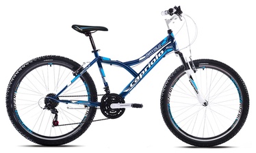 VELOSIPĒDS „DIAVOLO 600 FS” 26” DARK – LIGHT BLUE (CAPRIOLO)
