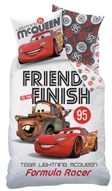 Patalynės užvalkalų komplektas Cars, 140 x 200 cm, 2 dalių