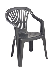 KRĒSLS PLASTMASAS SCILLA ANTRACĪTS