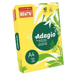 Koopiapaber Adagio A4, 500 lehte, kollane