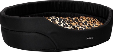 Lemmiklooma voodi padjaga Amiplay Crazy Leopard, XS