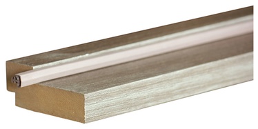 Laminuotų durų staktų komplektas Belwooddoors, pilko ąžuolo, 2,5 vnt.