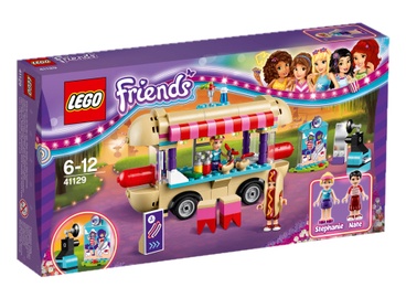 Konstruktorius LEGO Friends, Pramogų parko dešrainių vagonėlis 41129