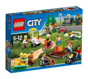 Konstruktorius LEGO City, Linksmybės parke – miesto žmonių rinkinys 60134