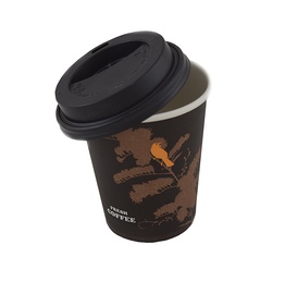 Kohvitopsid ühekordsed kaanega 230 ml 10 tk