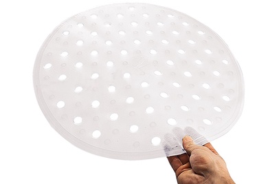 VANNAS PAKLĀJIŅŠ BE PVC 53X53cm CAURSPĪD (RIDDER)