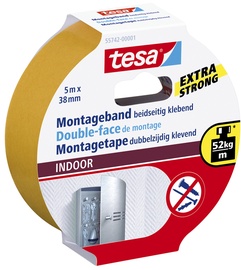 Kinnitusteip sisetöödeks Tesa Powerbond Indoor 5m x 38mm