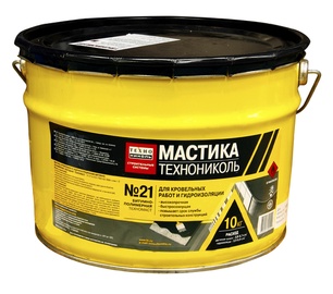 Bituumenmastiks Tehnomast nr. 21, 10 kg