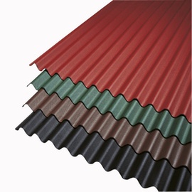 Bituumen laineplaat Gutta must K-12 910x2000mm